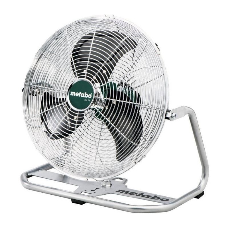 Ventilateur sans fil - METABO - AV 18 - 18 V - 3 niveaux de vitesse -