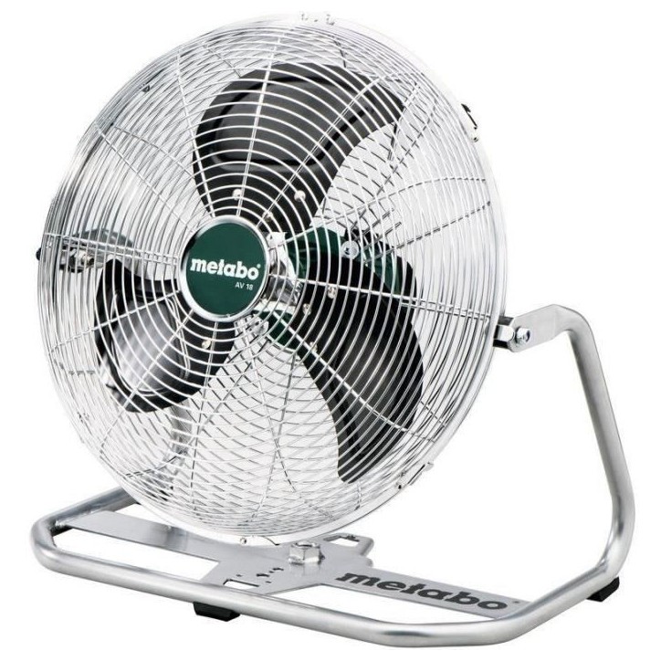 Ventilateur sans fil - METABO - AV 18 - 18 V - 3 niveaux de vitesse - Télécommande - Gris Ventilateur sans fil - METABO - AV 18 - 18 V - 3 niveaux de vitesse - Télécommande - Gris