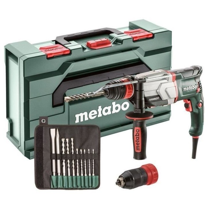 Marteau multifonctions - METABO - UHE 2660-2 Quick - 800W - 3 joules Marteau multifonctions - METABO - UHE 2660-2 Quick - 800W - 3 joules