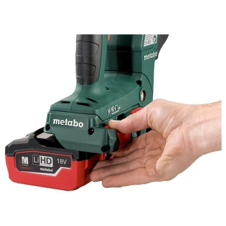 Marteau perforateur sans fil - METABO - KHA 36-18 LTX 32 - 18 V - MetaBOX 165 L Marteau perforateur sans fil - METABO - KHA 36-18 LTX 32 - 18 V - MetaBOX 165 L