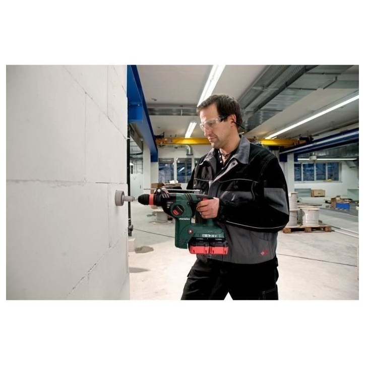 Marteau perforateur sans fil - METABO - KHA 36-18 LTX 32 - 18 V - MetaBOX 165 L Marteau perforateur sans fil - METABO - KHA 36-18 LTX 32 - 18 V - MetaBOX 165 L