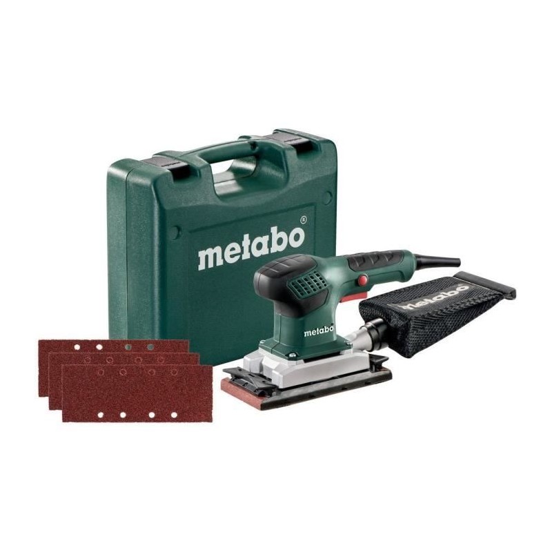Ponceuse vibrante Coffret - METABO - SR 2185 Set Ponceuse vibrante Coffret - METABO - SR 2185 Set