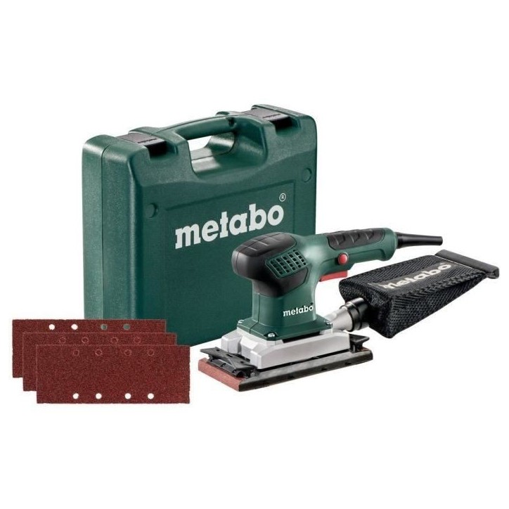 Ponceuse vibrante Coffret - METABO - SR 2185 Set Ponceuse vibrante Coffret - METABO - SR 2185 Set