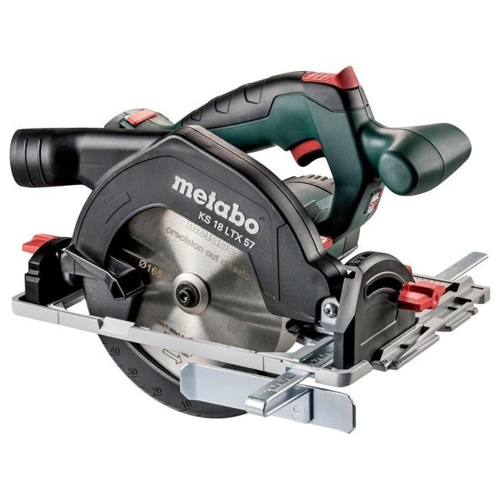 Scie circulaire portative sans fil - METABO - KS 18 LTX 57 - 18 V - MetaBOX 340