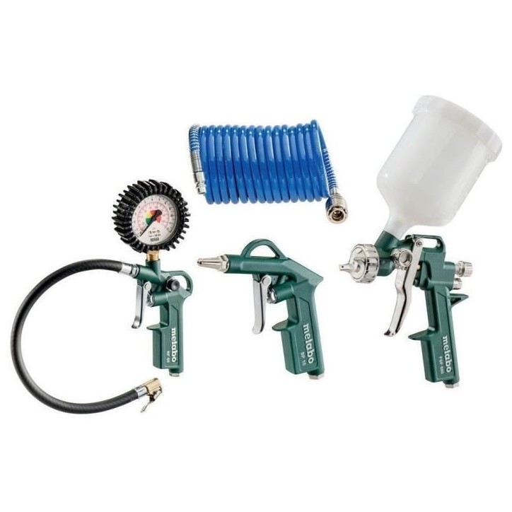 Sets d'outils a air comprimé - METABO - LPZ 4 Set - Carton Sets d'outils a air comprimé - METABO - LPZ 4 Set - Carton
