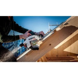 Scie circulaire portative sans fil - METABO - KS 18 LTX 66 BL - 18 V -