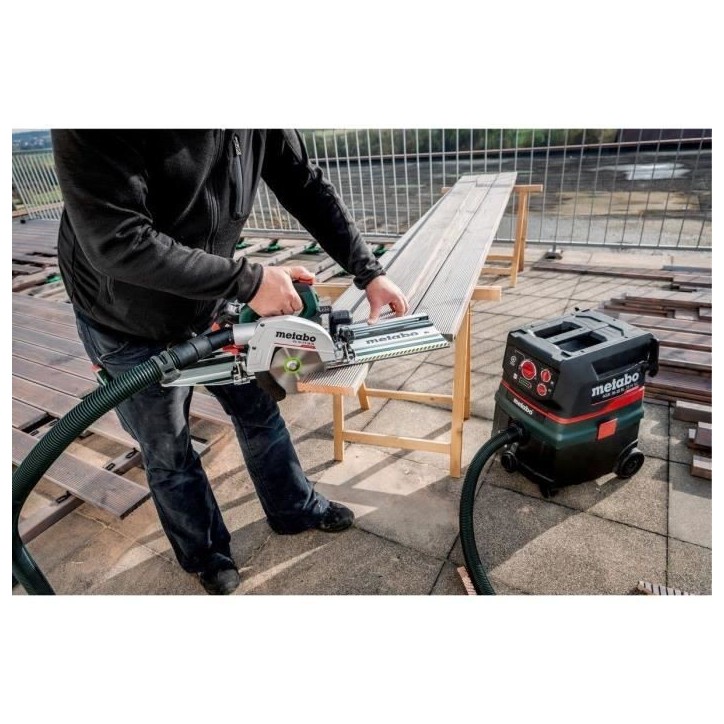 Scie circulaire portative sans fil - METABO - KS 18 LTX 66 BL - 18 V - lame de scie circulaire carbure Scie circulaire portative sans fil - METABO - KS 18 LTX 66 BL - 18 V - lame de scie circulaire carbure