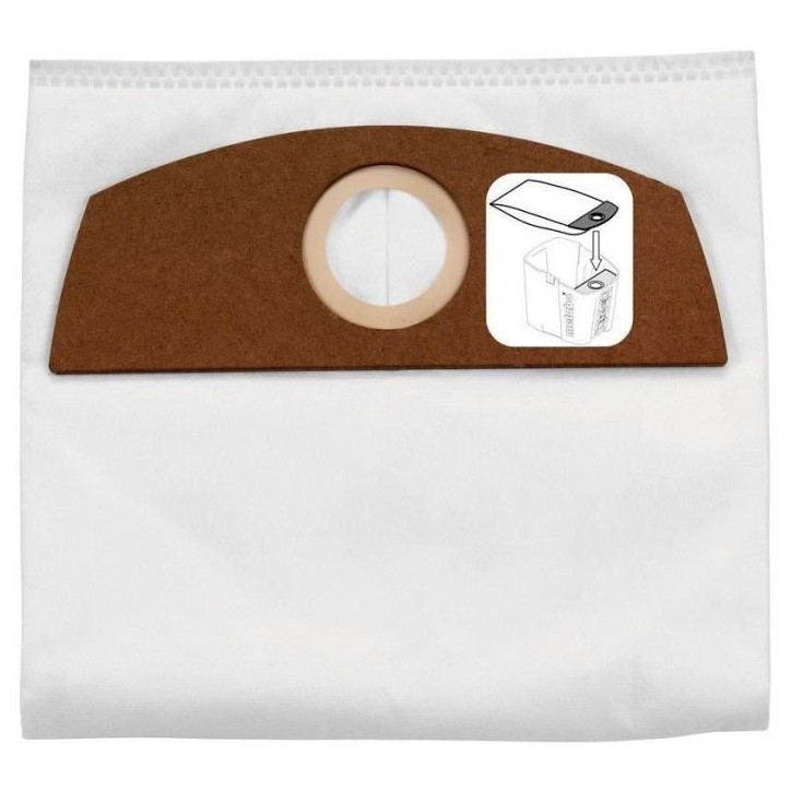 5 Sacs filtrants pour aspirateur non-tissé - METABO - Non-tissé - En papier 5 Sacs filtrants pour aspirateur non-tissé - METABO - Non-tissé - En papier