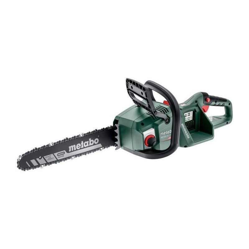 Tronçonneuse sans fil METABO MS 36-18 LTX BL 40 T- 18 V - Carton Tronçonneuse sans fil METABO MS 36-18 LTX BL 40 T- 18 V - Carton