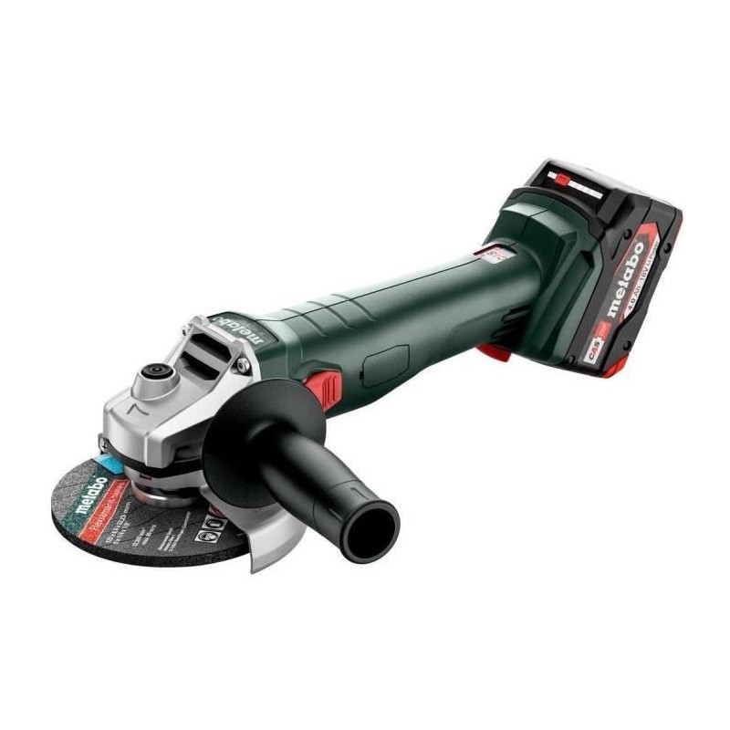 Meuleuse d'angle sans fil - METABO - W 18 L 9-125 - 18 V - MetaBOX 165 Meuleuse d'angle sans fil - METABO - W 18 L 9-125 - 18 V - MetaBOX 165