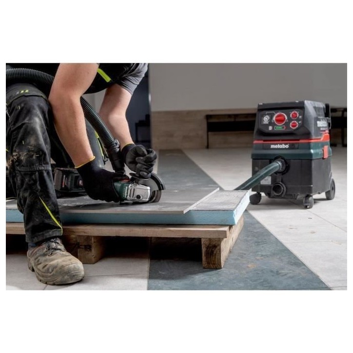 Meuleuse d'angle sans fil - METABO - W 18 L 9-125 - 18 V - MetaBOX 165 L Meuleuse d'angle sans fil - METABO - W 18 L 9-125 - 18 V - MetaBOX 165 L