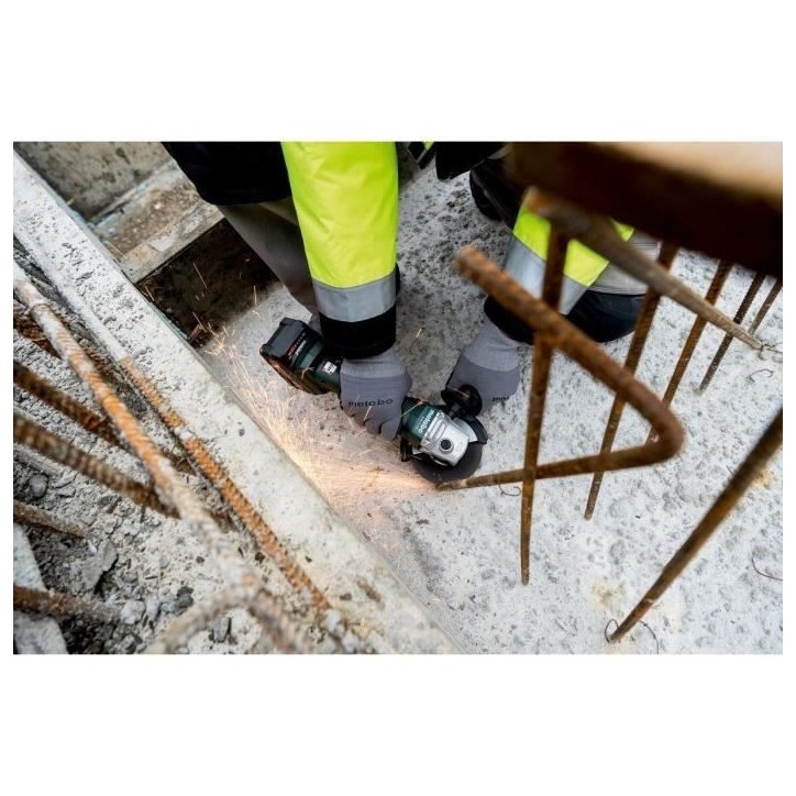 Meuleuse d'angle sans fil - METABO - W 18 L 9-125 - 18 V - MetaBOX 165 L Meuleuse d'angle sans fil - METABO - W 18 L 9-125 - 18 V - MetaBOX 165 L