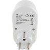 Prise dimmer - CHACON - 54041 - Blanc - 200W - Compatible LED et incan