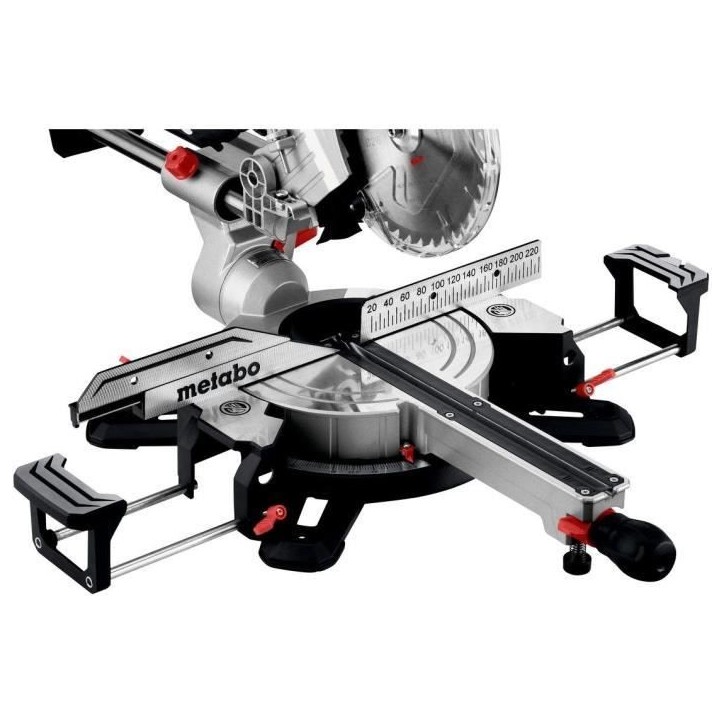 Scie a onglets radiale METABO KGS 254 M - 1500 W - 254 mm - Precision Cut Line LED Scie a onglets radiale METABO KGS 254 M - 1500 W - 254 mm - Precision Cut Line LED