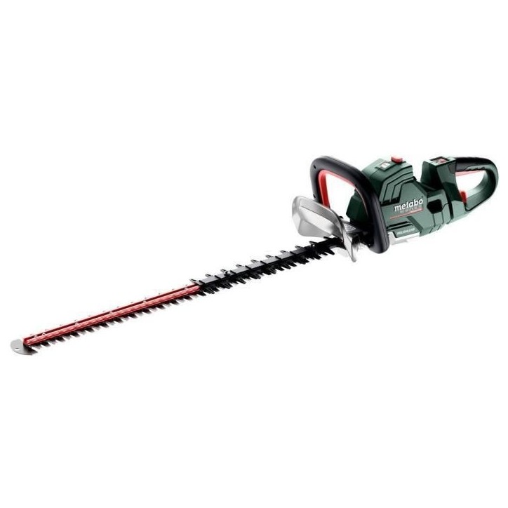 Taille-haies sans fil METABO HS 18 LTX BL 75 - Moteur Brushless - Poignée rotative - Protection de lame Taille-haies sans fil METABO HS 18 LTX BL 75 - Moteur Brushless - Poignée rotative - Protection de lame