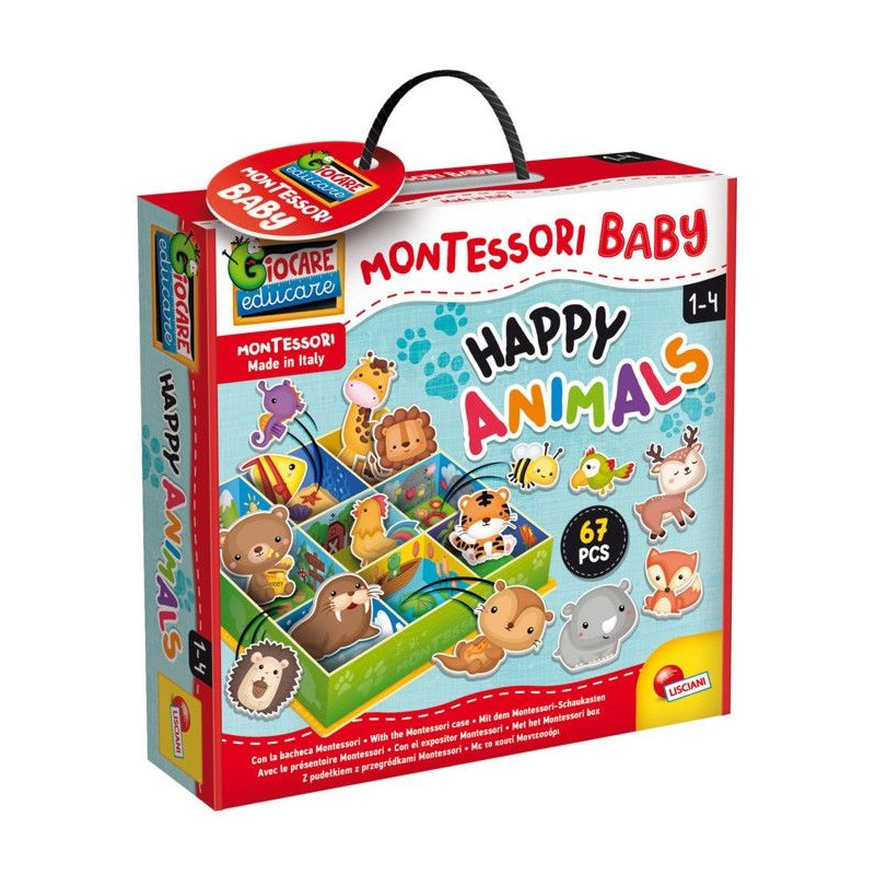 Boîte d'apprentissage Tri animaux - Jeu Montessori - LISCIANIGIOCHI - Boîte d'apprentissage Tri animaux - Jeu Montessori - LISCIANIGIOCHI -