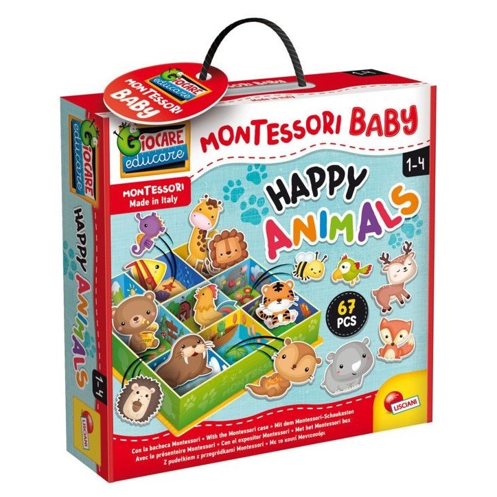 Boîte d'apprentissage Tri animaux - Jeu Montessori - LISCIANIGIOCHI - Jeu de classification, Apprentissage des habitats Boîte d'apprentissage Tri animaux - Jeu Montessori - LISCIANIGIOCHI - Jeu de classification, Apprentissage des habitats