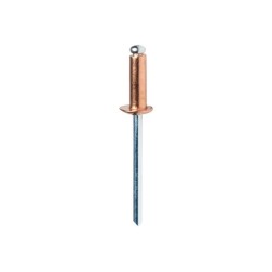 RAPID - Rivets cuivre Ø4,8 x 12mm, rivets aveugles pour placo, paroie