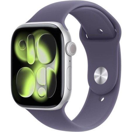 Apple Watch Series 11 GPS - 46mm - Boîtier Silver Aluminium - Brac