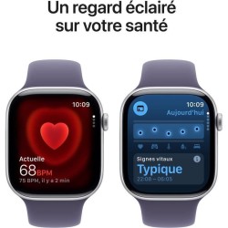 Apple Watch Series 11 GPS - 46mm - Boîtier Silver Aluminium - Brac