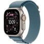 Apple Watch Ultra 3 GPS + Cellular - 49mm - Boîtier Natural Titanium - Bracelet Light Blue Alpine Loop - Medium Apple Watch Ultra 3 GPS + Cellular - 49mm - Boîtier Natural Titanium - Bracelet Light Blue Alpine Loop - Medium