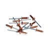 RAPID - Rivets cuivre Ø4,8 x 12mm, rivets aveugles pour placo, paroie