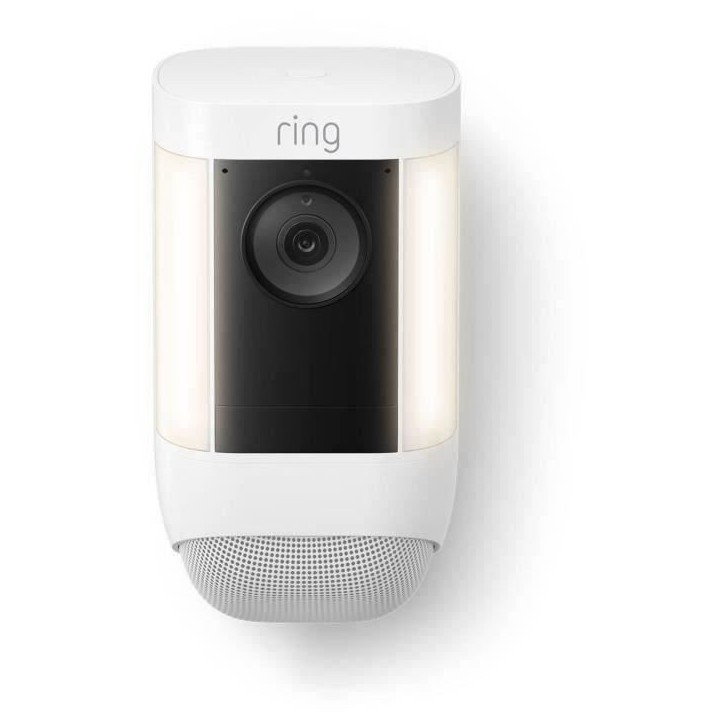 Caméra - RING - Spotlight Cam Pro Batterie - Blanc Caméra - RING - Spotlight Cam Pro Batterie - Blanc