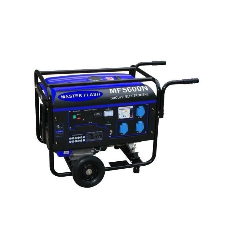 Groupe électrogene a essence - MASTER FLASH - MF5600N - 5500W max - 9 Groupe électrogene a essence - MASTER FLASH - MF5600N - 5500W max - 9