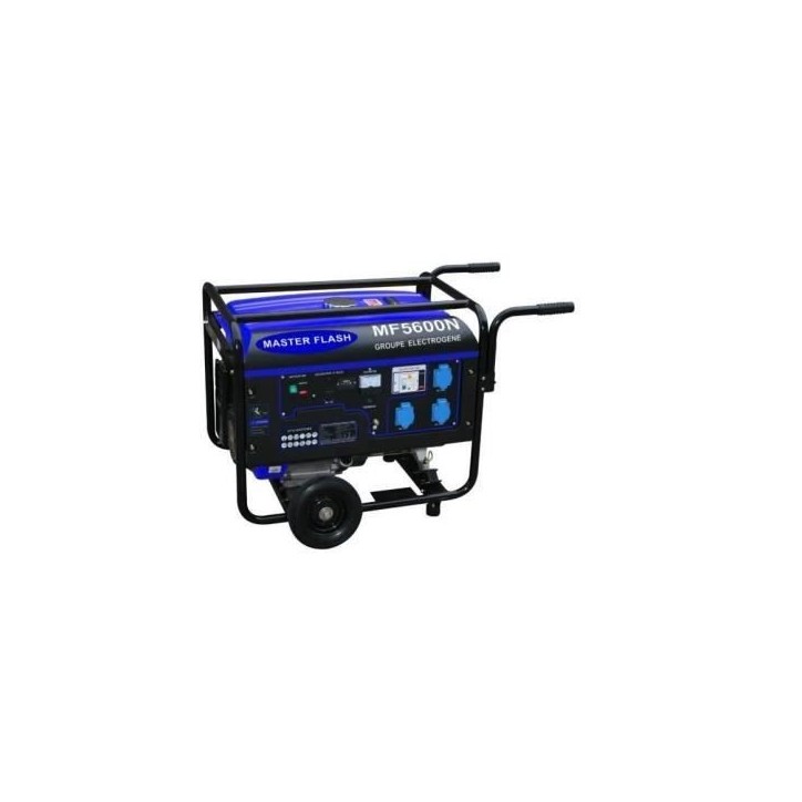Groupe électrogene a essence - MASTER FLASH - MF5600N - 5500W max - 96dB(A) - 25L Groupe électrogene a essence - MASTER FLASH - MF5600N - 5500W max - 96dB(A) - 25L