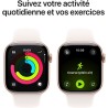 Apple Watch Series 11 GPS + Cellular - 42mm - Boîtier Rose Gold Alu