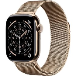 Apple Watch Series 11 GPS + Cellular - 42mm - Boîtier Gold Titanium