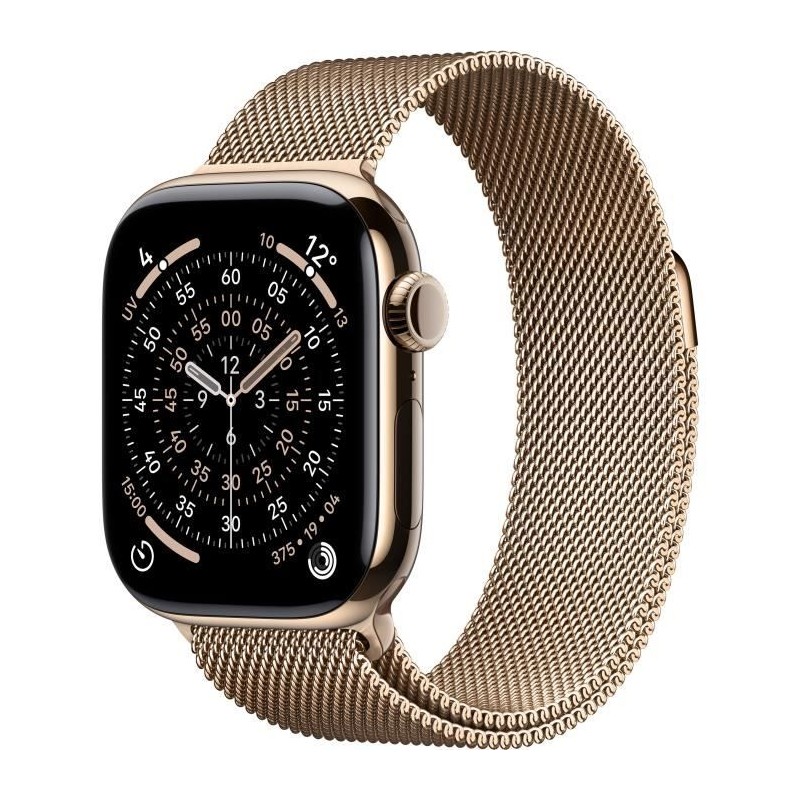 Apple Watch Series 11 GPS + Cellular - 42mm - Boîtier Gold Titanium Apple Watch Series 11 GPS + Cellular - 42mm - Boîtier Gold Titanium