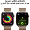 Apple Watch Series 11 GPS + Cellular - 42mm - Boîtier Gold Titanium