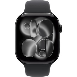 Apple Watch Series 11 GPS + Cellular - 46mm - Boîtier Jet Black Alu