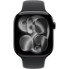Apple Watch Series 11 GPS + Cellular - 46mm - Boîtier Jet Black Alu