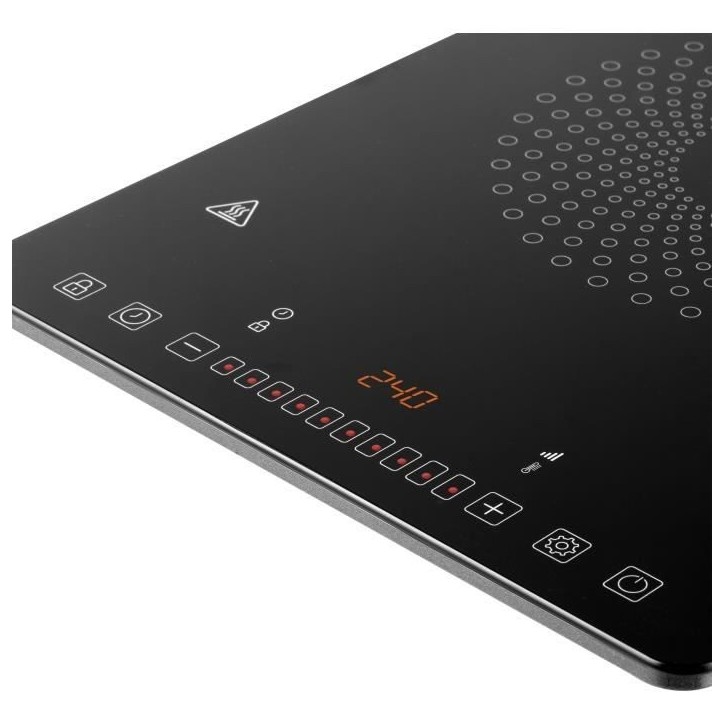 Plaque de cuisson a induction - SENCOR - SCP 3701BK - 2000 W - 1 foyer - Noir Plaque de cuisson a induction - SENCOR - SCP 3701BK - 2000 W - 1 foyer - Noir