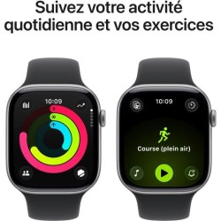 Apple Watch Series 11 GPS + Cellular - 46mm - Boîtier Space Grey Al