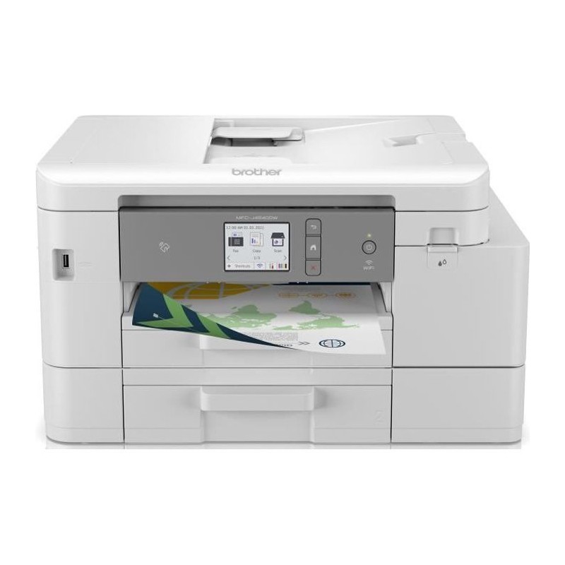 Imprimante Multifonction BROTHER All in Box MFCJ4540DWXLRE1 - Jet d'en Imprimante Multifonction BROTHER All in Box MFCJ4540DWXLRE1 - Jet d'en