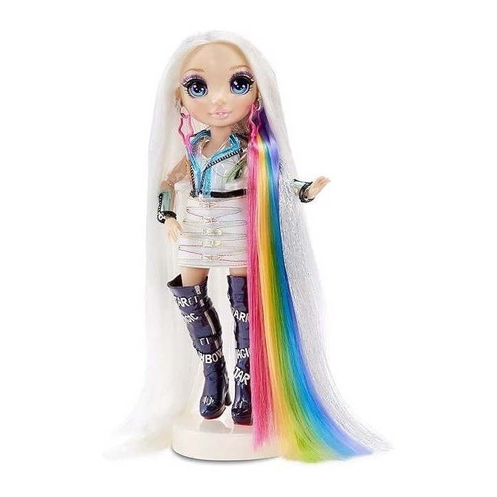 Rainbow High Hair Studio|Studio de coiffure - 1 poupée 27 cm + produits de coloration pour cheveux et accessoires Rainbow High Hair Studio|Studio de coiffure - 1 poupée 27 cm + produits de coloration pour cheveux et accessoires