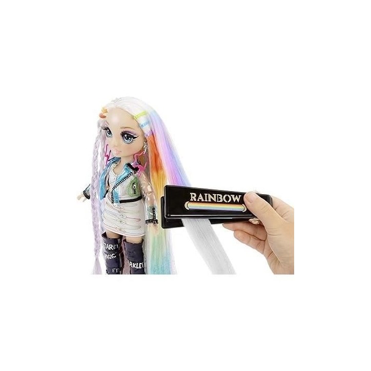 Rainbow High Hair Studio|Studio de coiffure - 1 poupée 27 cm + produits de coloration pour cheveux et accessoires Rainbow High Hair Studio|Studio de coiffure - 1 poupée 27 cm + produits de coloration pour cheveux et accessoires