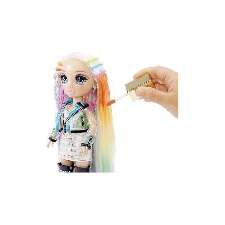 Rainbow High Hair Studio|Studio de coiffure - 1 poupée 27 cm + produits de coloration pour cheveux et accessoires Rainbow High Hair Studio|Studio de coiffure - 1 poupée 27 cm + produits de coloration pour cheveux et accessoires