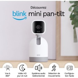 Caméra miniature - Blink - 53-029591 - Vision HD - Audio bidirectionn