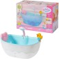 Baignoire pour poupée BABY BORN avec effets lumineux et sonores - Canard de bain amovible - Enfant 3 ans et plus Baignoire pour poupée BABY BORN avec effets lumineux et sonores - Canard de bain amovible - Enfant 3 ans et plus