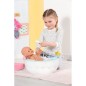 Baignoire pour poupée BABY BORN avec effets lumineux et sonores - Canard de bain amovible - Enfant 3 ans et plus Baignoire pour poupée BABY BORN avec effets lumineux et sonores - Canard de bain amovible - Enfant 3 ans et plus
