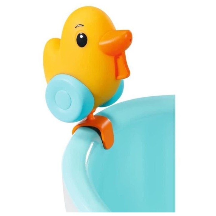 Baignoire pour poupée BABY BORN avec effets lumineux et sonores - Canard de bain amovible - Enfant 3 ans et plus