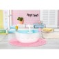 Baignoire pour poupée BABY BORN avec effets lumineux et sonores - Canard de bain amovible - Enfant 3 ans et plus Baignoire pour poupée BABY BORN avec effets lumineux et sonores - Canard de bain amovible - Enfant 3 ans et plus