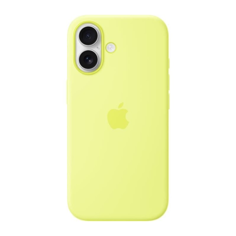 APPLE iPhone 17 - Coque en silicone avec MagSafe - Neon Yellow APPLE iPhone 17 - Coque en silicone avec MagSafe - Neon Yellow