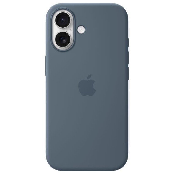 APPLE iPhone 17 - Coque en silicone avec MagSafe - Anchor Blue