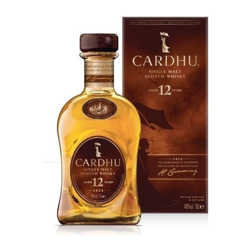 Cardhu 12 ans 70 cl