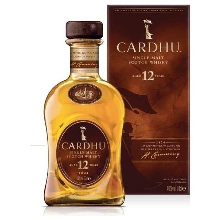 Cardhu 12 ans 70 cl